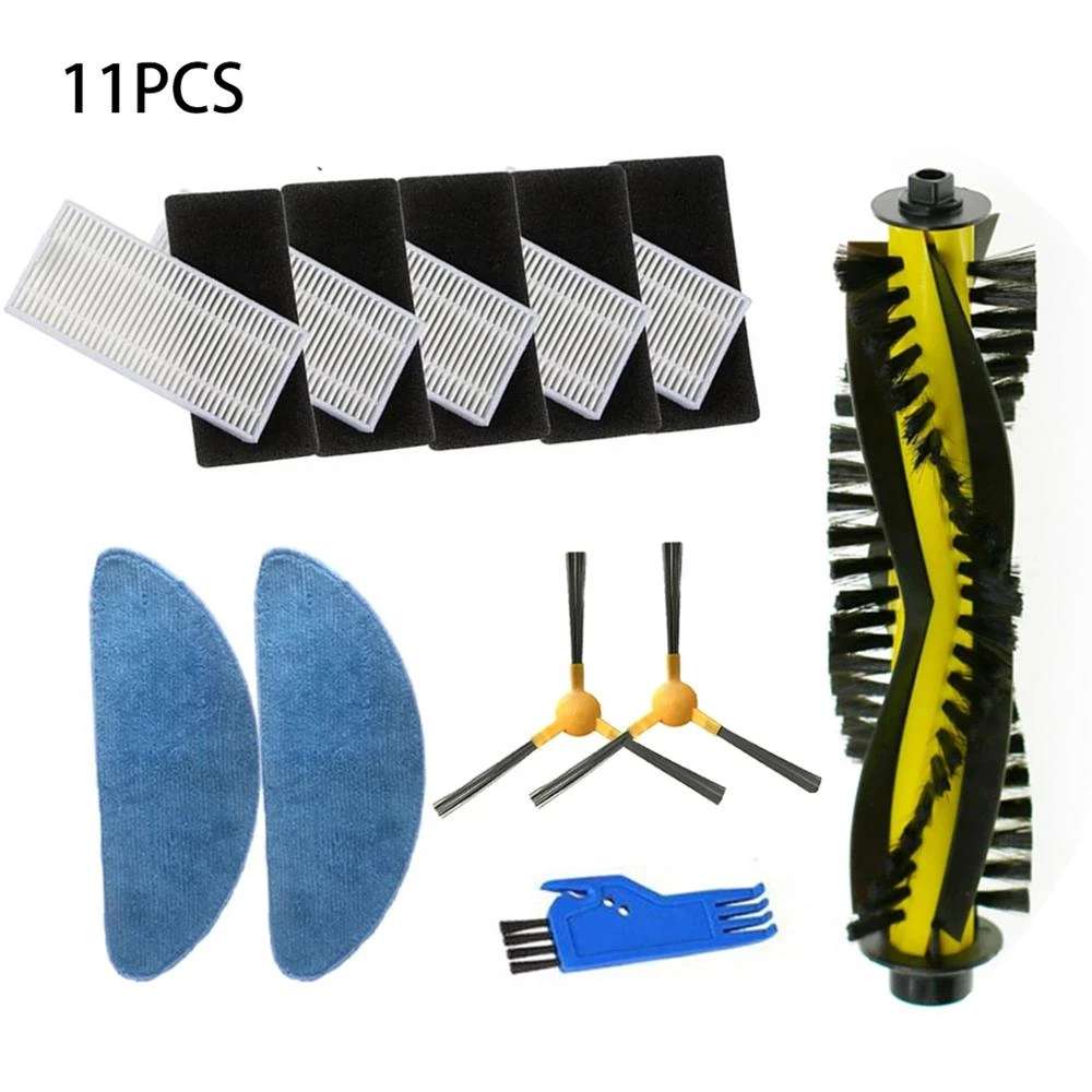 Side Brush Filter Sponge Kit For Mamibot Exvac660 Vacuum Cleaner