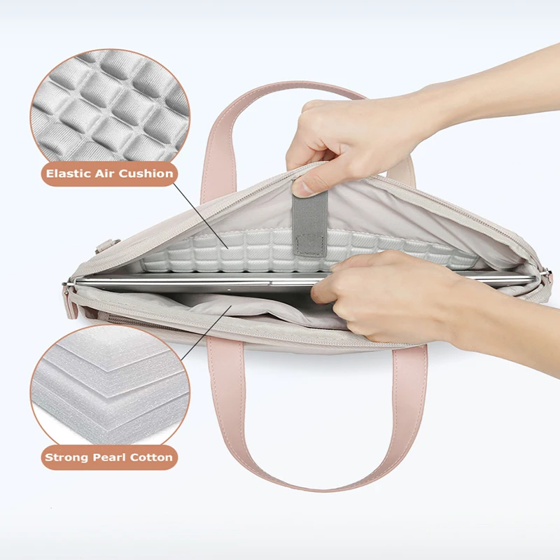 Stylish Laptop Sleeve Bag with Shoulder Strap