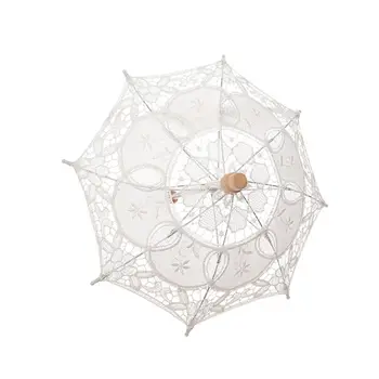 

Lace Decorative Folding Fan And Small Lace Umbrella Chinese Wedding Party Home Decoration Ornaments