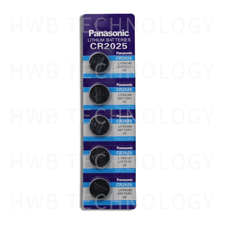 10 шт. бренд для PANASONIC cr2025 ECR2025 BR2025 DL2025 KCR2025 LM2025 3 в кнопки сотового монеты литиевые батареи для часов