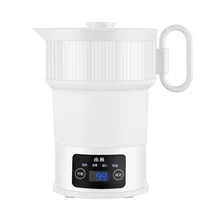 Xiaomi 0.6L дорожный Электрический чайник складной портативный чайник Мини силиконовая кружка для воды за рубежом 110 V-230 V