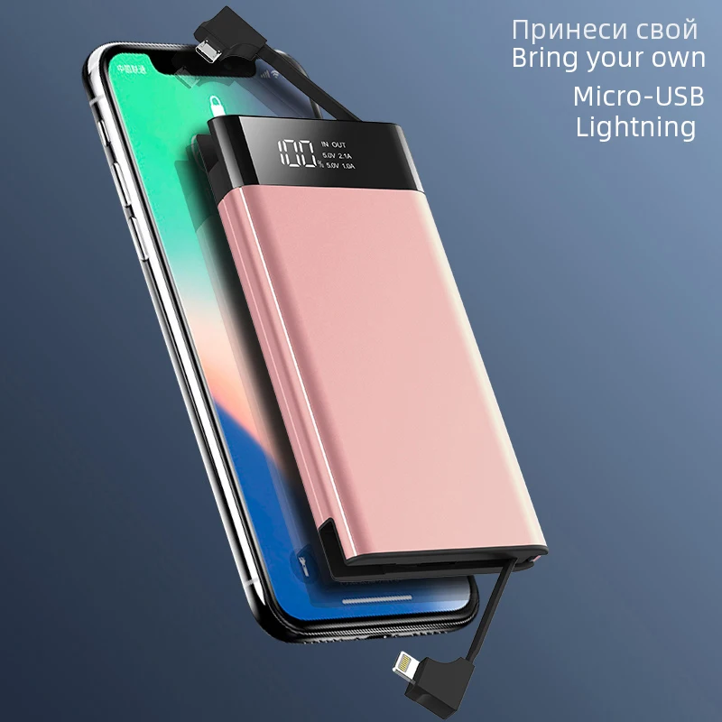 Ultrath power Bank 10000 мАч водонепроницаемый внешний аккумулятор power bank портативное зарядное устройство модный дизайн элегантный вид наивысшего качества