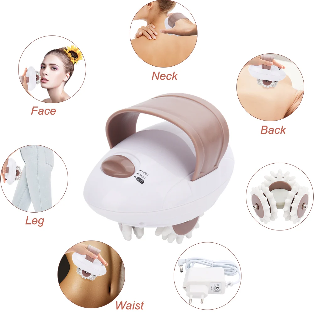 

Weight Loss 3D Electric Full Body Slimming Massager Roller For Fat Burning Anti-Cellulite Relieve Tension Massage Health Care