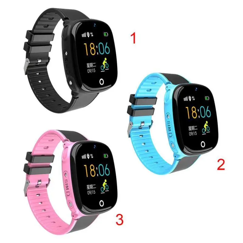Children IPX67 Waterproof Long Standby GPS+LBS Smart Watch Dual Positioning Phone Health Sports Safety Monitor Smart Watches