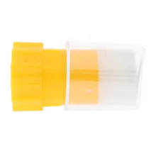 Пчелиная матка флакон маркер маркировочная клетка с губкой плунжера, без повреждений королевы s