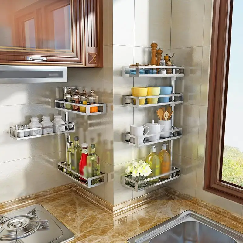 Сушилка для посуды органайзер для кладовки Malzemeleri Cucina из нержавеющей стали вращающийся кухонный Mutfak кухонный стеллаж для хранения