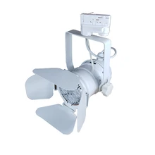 Промышленный старый стиль 30 Вт 2-3-4 провод трек светильник с E27 PAR30 лампочка поверхностного монтажа ретро искусство растягивающийся свет