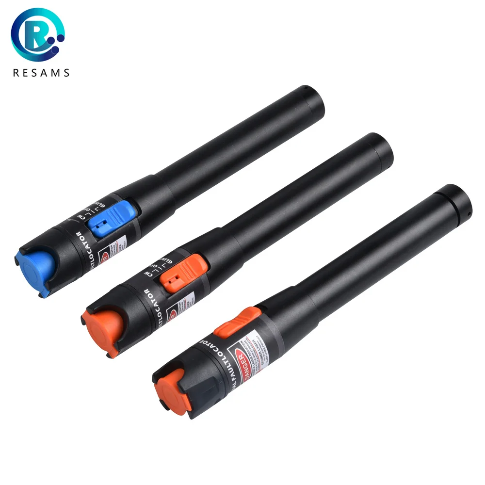 RESAMS Low Price Good Quality 5mW 10mW 20mW 30mW Fiber Optic Visual Fault Locator Vfl Simple And Convenient To Carry |