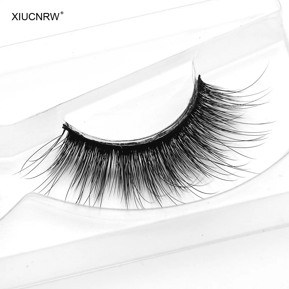 XIUCNRW новые 3d норковые ресницы накладные ресницы длинный макияж 3d норковые ресницы, наращивание ресниц норковые ресницы для красоты