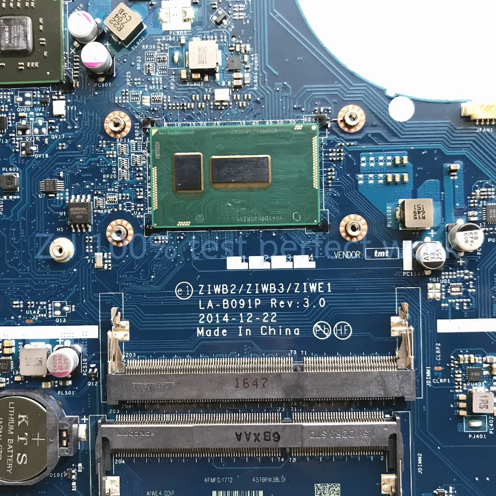 5B20H56181 материнская плата для ноутбука lenovo E50-80 с процессором SR23Y i5-5200U R5 M230 2 Гб GPU LA-B091P Rev: 3,0 материнская плата протестирована