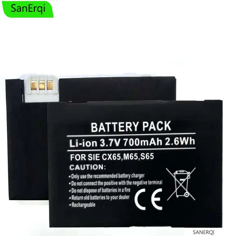 Аккумулятор для Sie mens CXI70 CXT65 CXT70 CXV65 CXV70 M65 M75 M8 S65 S65V S66 S75 SK65 SP65 BenQ-Siemens M81 | Мобильные