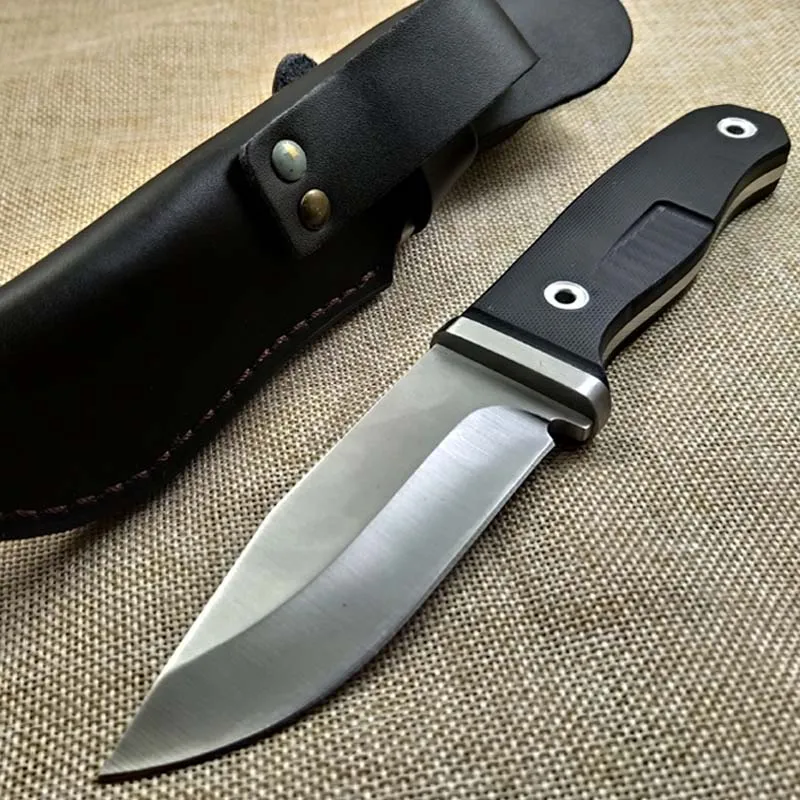 Брендовые спортивные ножи для активного отдыха, охотничий нож для выживания, ATS-34 сталь+ Ручка VG10, инструменты для активного отдыха с кожаной оболочкой - Цвет: Full Model