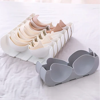 

Underwear Boxes Stable Stackable Bra Clothes Storage Rack Wardrobe Drawer Divider Finishing Combination Bra Organizers