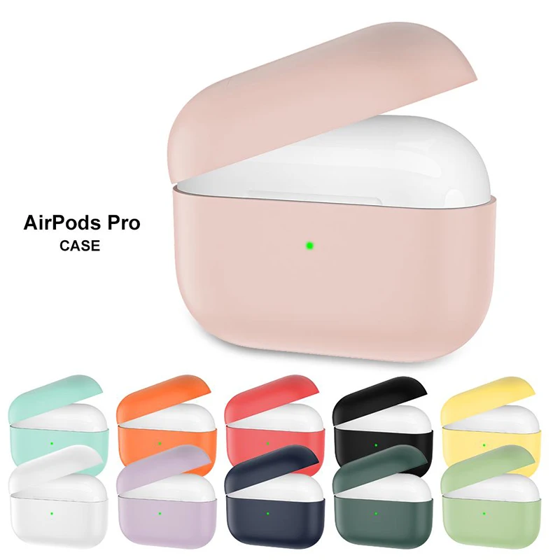 

Liquid Silicone Wireless Bluetooth Headset Case For Airpods Pro 3 Charging Box Shockproof Protective Case Cover