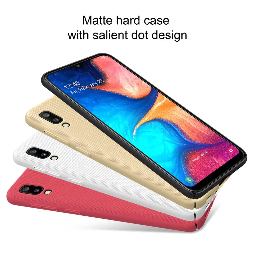 

For Samsung Galaxy A10 A20 A20e A30 A40 A50 A60 A70 M10 M20 M30 M40 Case Nillkin frosted pc hard phone shell Matte back cover