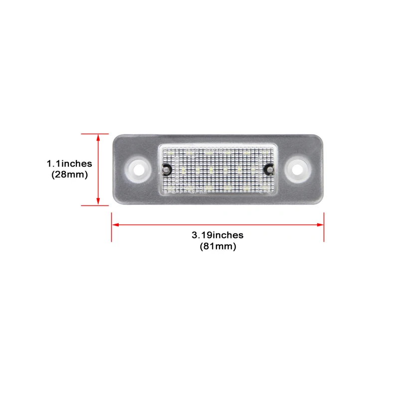 2x ксеноновые белые светодиодные номерные знаки для Volvo C30 2008 2009 2010 2011 2012 2013 ЗАМЕНИТЬ OEM 31213991