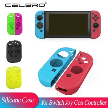 

For Nintendo Switch Controller Gamepad Joystick Silicone Case for Nintend Switch NS NX Joycon Button Cap Thumb Stick Protector