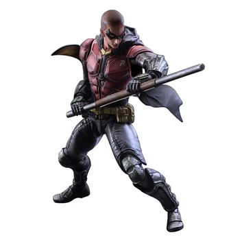 

KO Play Arts PA KAI Batman Arkham Knight DC Superhero Robin Action Figure 25CM Statue Model Collection Toys For Children Figma