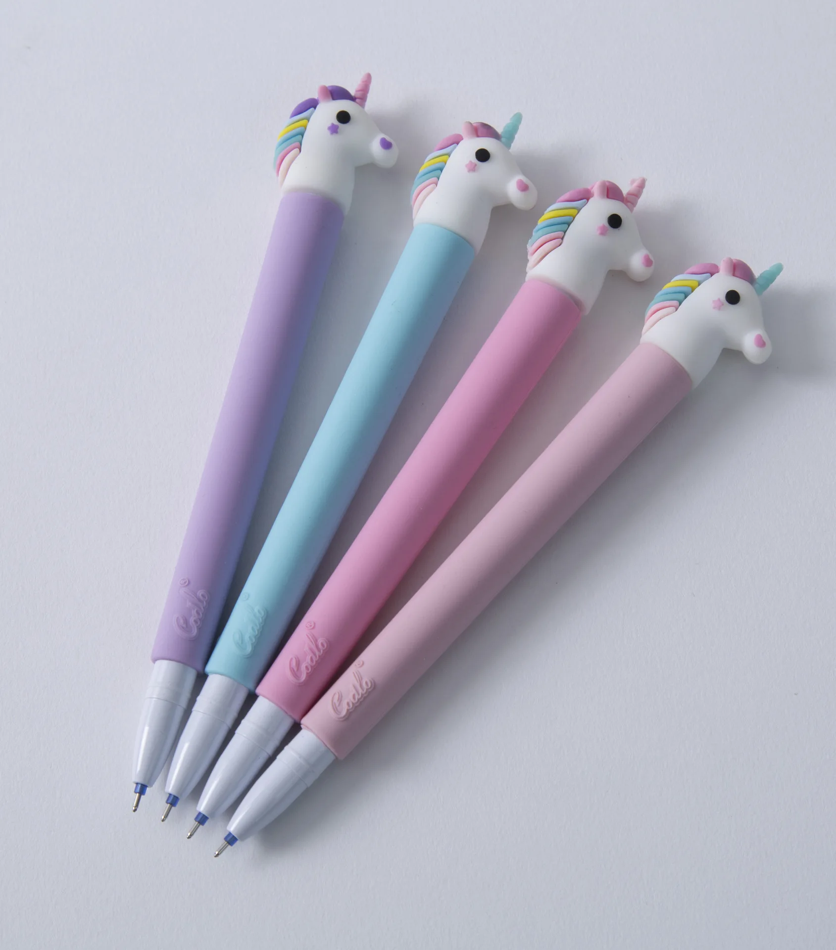 

Creative Unicorn Silicone Erasable Gel Pen Black Blue Ink 0.5mm Student Stationery School Supply