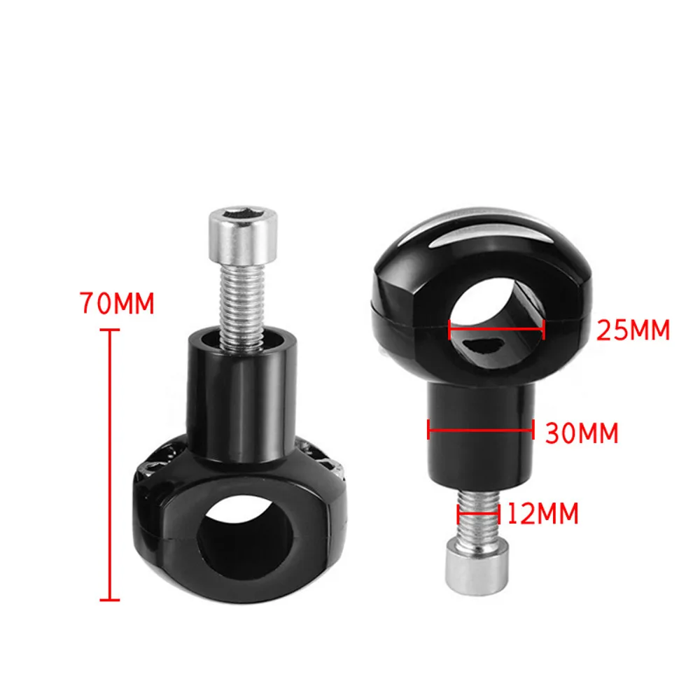 25mm Motorcycle Handlebar Mounts Riser Clamp Dirt Bike Handle Bar Mount Fat Bars Adapter Aluminum Universal For Harley/KTM/Honda