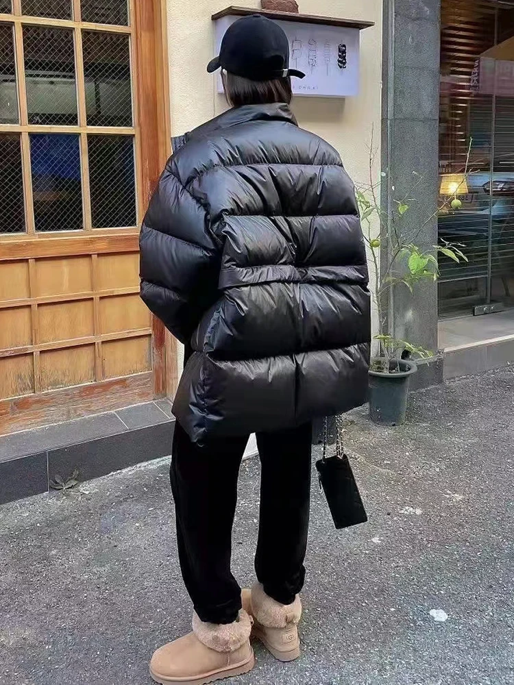 Galcaur Casual Loose Solid Temperament Coat Female Lapel Long Sleeve Fashion Minilmalist Coats For Women Autumn Style 21 New Aliexpress