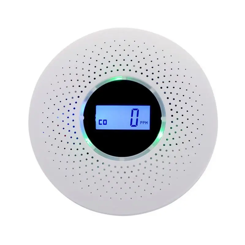 2 In 1 Smoke Carbon Monoxide Alarm CO Fire Detector Home Safety Light Sound Warning Sensor Smoke And Carbon Monoxide Alarm