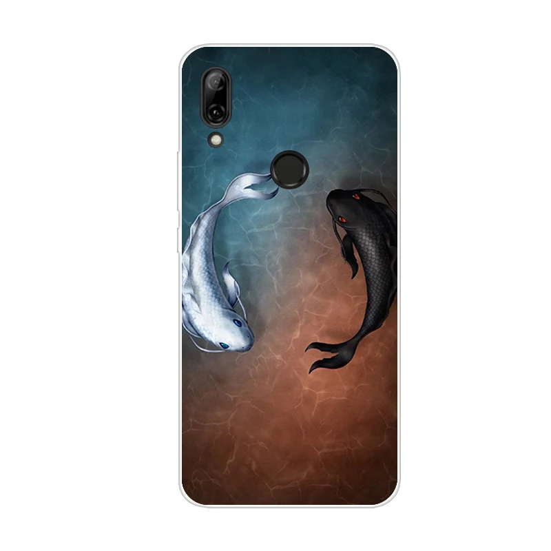 Чехол для huawei P Smart Z, 6,59, силиконовый чехол для телефона с мультяшным рисунком из ТПУ, мягкий чехол для huawei P Smart Z PSmartZ STK-LX1 - Цвет: Многоцветный