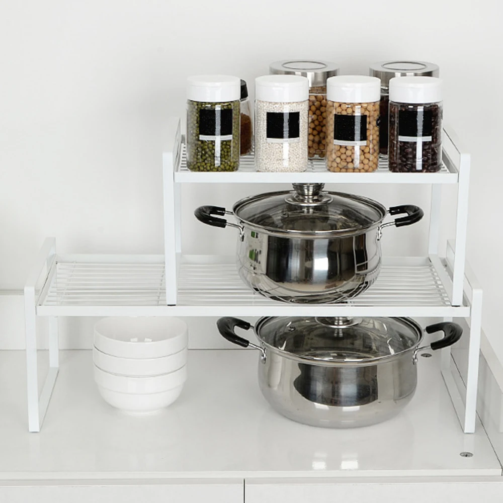 

Multi-function Cabinet Layered kitchen Dish Rack Iron Drain Rack Plate Rack Dish Storage Shelf Kitchen Storage Accessories