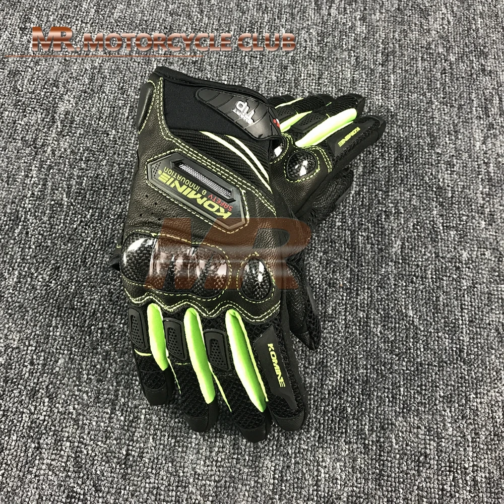 Guantes de cuero para moto KOMINE GK-167