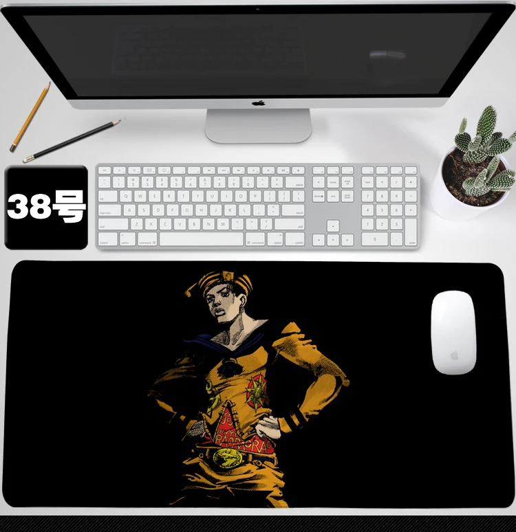 Японское аниме Джоджо Необычные Приключения Dio Jotaro Kujo Joseph Бруно Bucciarati JoJo коврик для мыши офисный стол коврик для клавиатуры