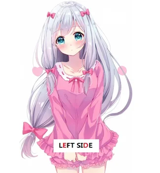 

LEFT SIDE Car Stickers HD Inkjet Engraving DIY Anime Car Styling Racing Cute Sexy Beauty Car Decal Waterproof Sticker