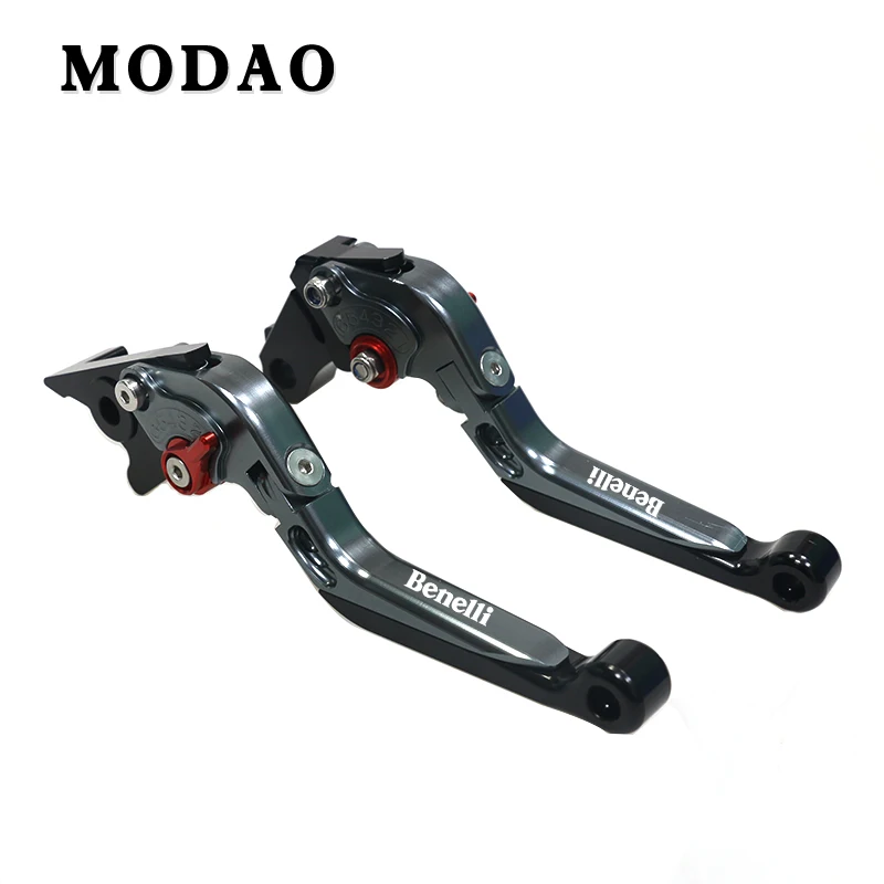 Titanium Для TNT 125 300 899 600 TNT125 TNT300 TNT899 TNT600 мотоциклетные CNC алюминиевый телескопическое складывание сцепные снасти для удочки - Цвет: Titanium