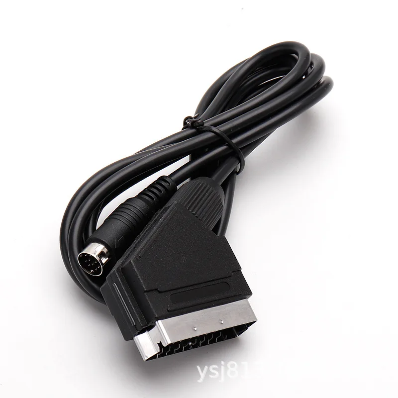 10 Pcs Rgb Scart Cable For Sega Genesis 2 Mega Drive 2 Md2 Cord Av A/V