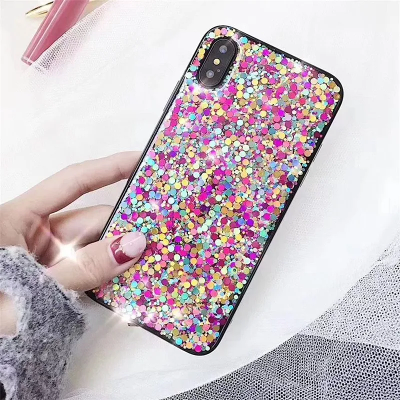 Роскошный блестящий чехол для телефона с раковиной для xiaomi redmi note 7 redmi note 8 pro для xiaomi mi 9 CC9E mi 8 Lite A3 из мягкого ТПУ