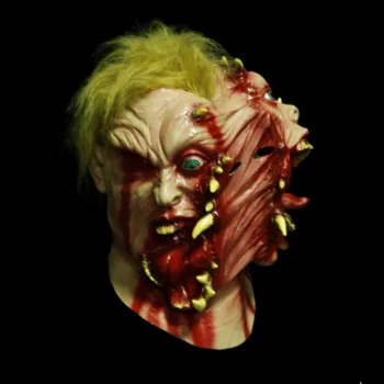 

Brand New High Quality Twisty Halloween Head Latex Man Mutant Demon Mask 2020 Hot