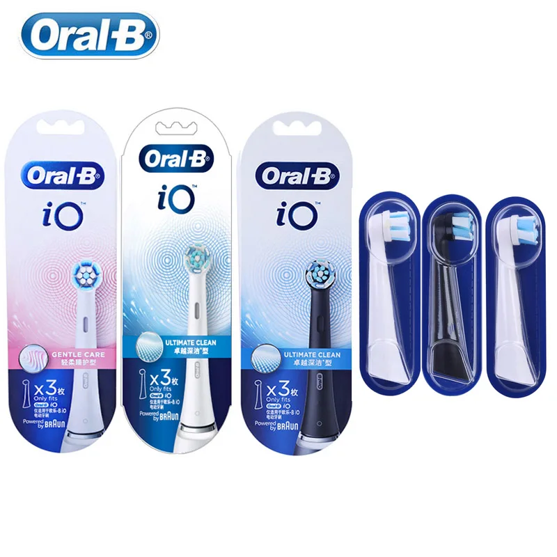 Buy Oral B Power Toothbrush IO Ultimate Clean Refills Black Pack Online