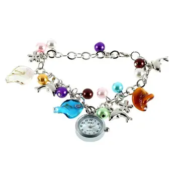 

Dolphin Bracelet Whist Watch Fashion Watch For Girls Charming Quartz Watch Bracelet Watch Wrist Watch Woman Watch