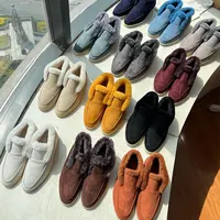 Winter Snow Boots For Women  Fur One-Piece Warm Loafers With Fleece Cuffs  Woolen Short Boots For Women  Wnter Boots - Image 4