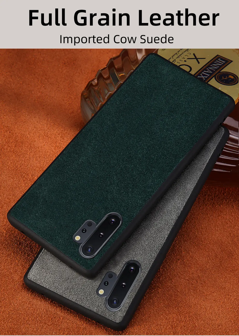 Настоящая ворсистая коровья кожа чехол для телефона для samsung galaxy Note 10 8 9 Примечание 10 плюс A50 A70 A80 A60 A30 A8 A9 A7 S7 S8 S9 S10 плюс