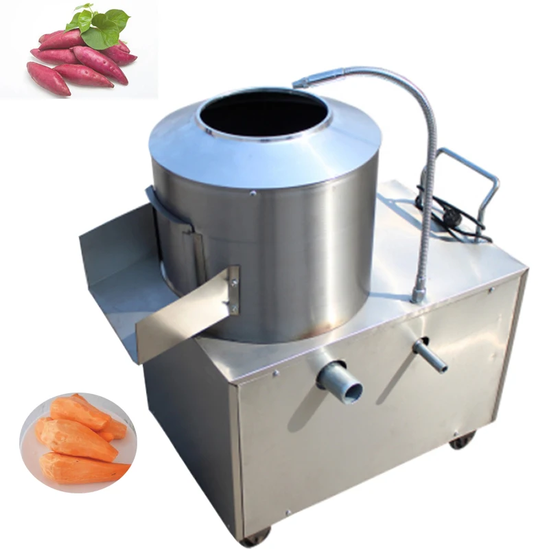 For Commercial Semi-Automatic Potato Peeler Machine, 150 kg Per Hour