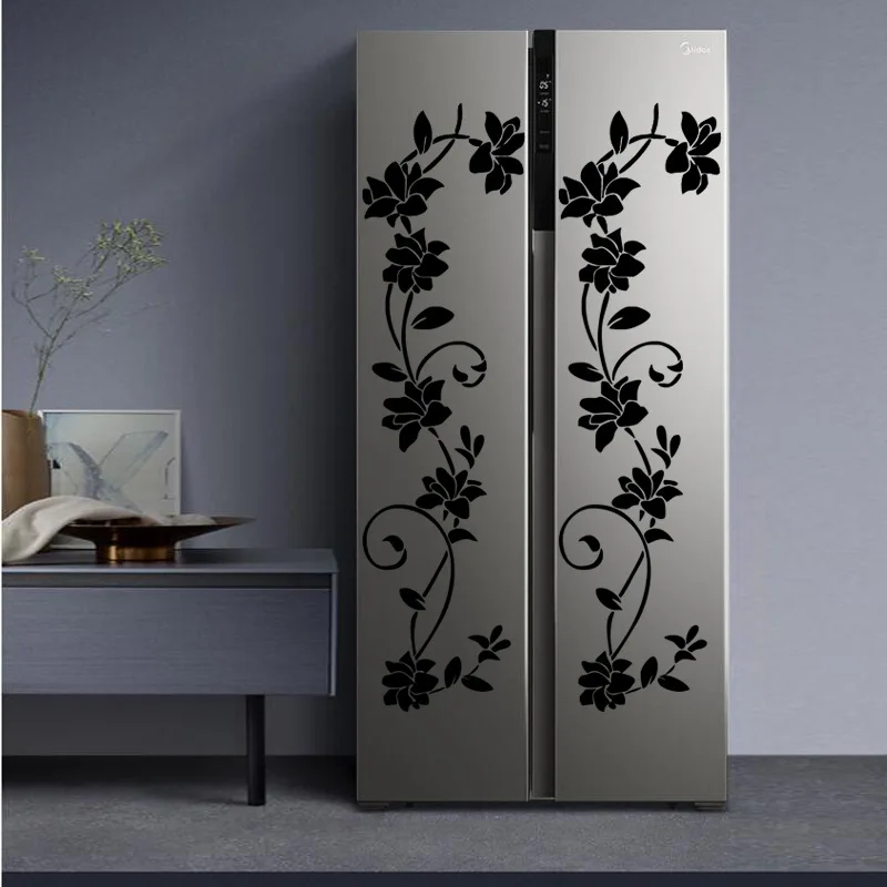 Красивые цветочные настенные наклейки с виноградной лозой домашний декор для