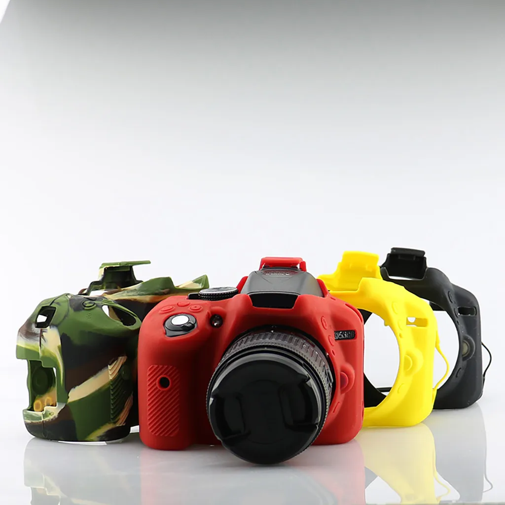 HIPERDEAL резиновый силиконовый чехол для камеры Nikon D5300 защитный чехол Jy26