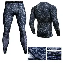 Фирменное Новое термобелье, мужское нижнее белье, комплекты компрессионного флиса, быстро сохнет, термо-нижнее белье, Мужская зимняя одежда