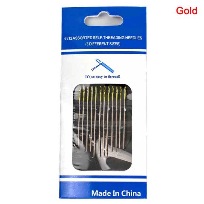 Набор самонарезающих игл для ручного шитья дома, бытовые инструменты ds99