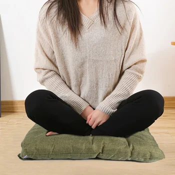 

1pc Chair Seat Pad Non-Slip Cushion Soft Seat Cushion with Secure Ties