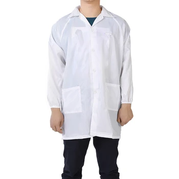 

uxcell Dust Proof and Anti-static Jumpsuit Protection Coveralls M-Size L-Size XL-Size XXL-Size White for Electronics Factory