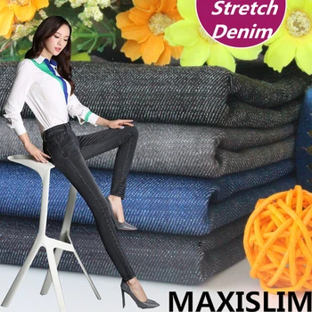 

Diy Popular High Quality Stretch Denim In Europe for Daily Life Casual Skirt Hat Making Width of About 150cm Free shipping