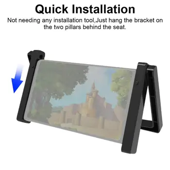 

for Nintendo Switch Host Desktop Holder Car Seat Screen Hanging Bracket Adjustable Desk Monitor Mount Mini Stand for NS Switch