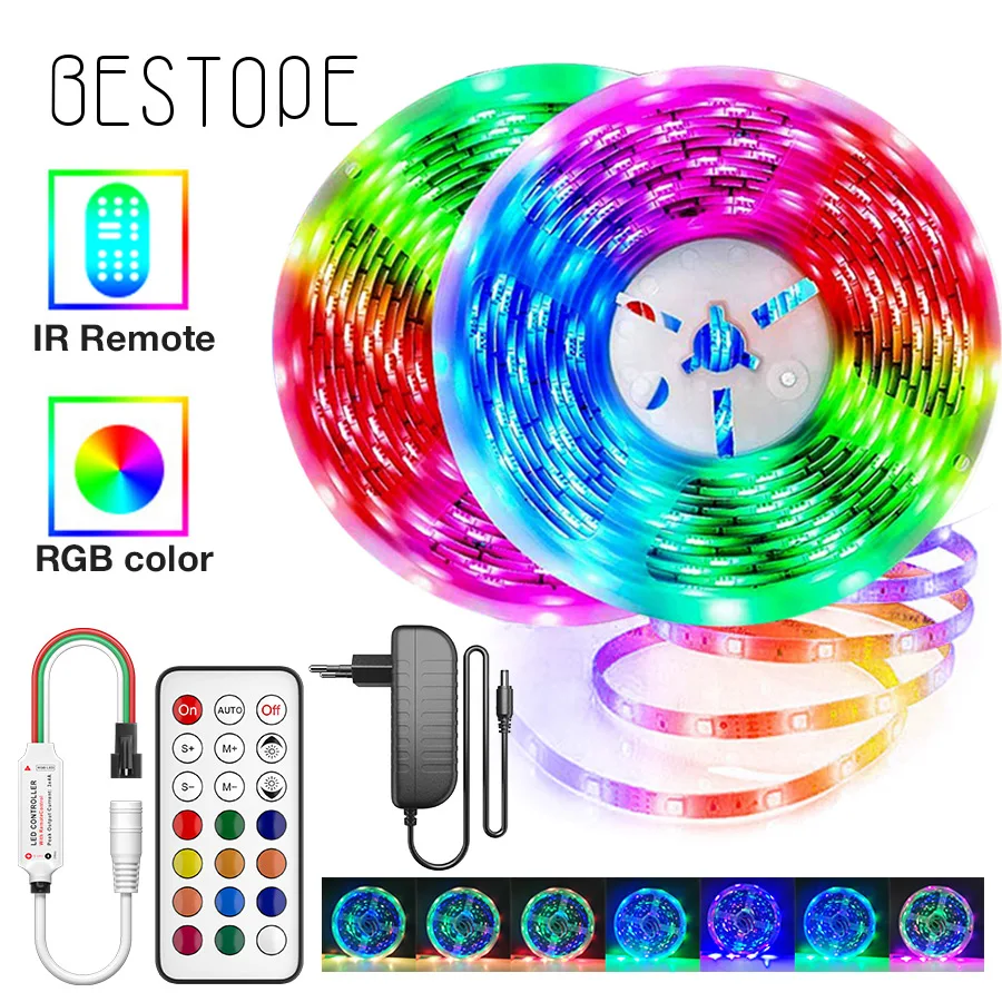 Светодиодные ленты светильник s цветная (RGB) индивидуально адресуемых Smart WS2811 SMD