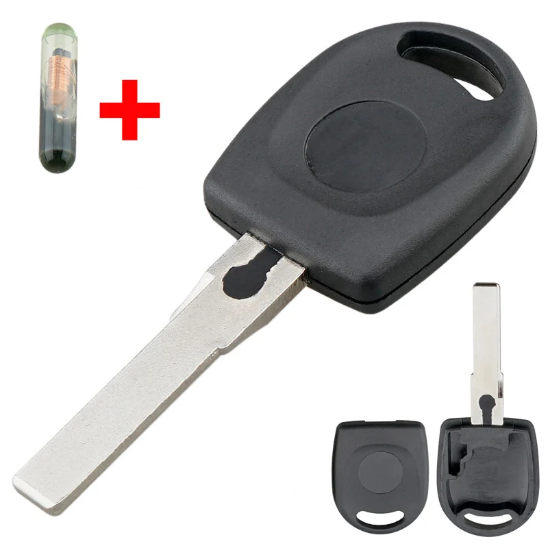 Replacement Car Remote Key Shell Case Transponder Key Case with ID48 chip Fit for VW Polo Golf / SEAT Ibiza Leon/SKODA Octavia